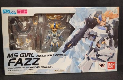 Bandai Armor Girls Project (AGP) Mobile Suit Girl (MS Girl) FAZZ Fats Bild 1