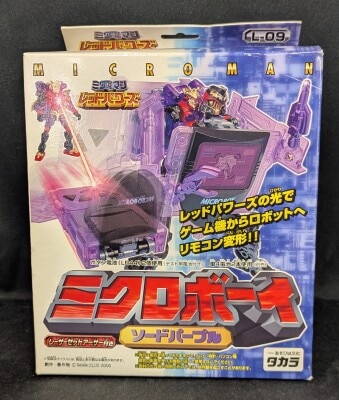 Takara Red Powers Micro Boy Sword Purple L09 Bild 1