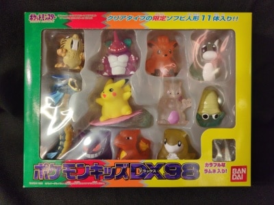 Bandai Pokemon Kids Clear Type 11 Figures Pocket Monster Pokemon Kids DX98 รูปภาพ 1