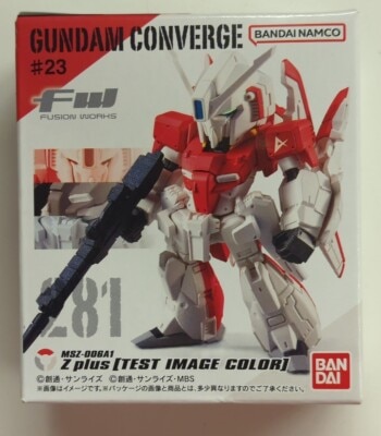 BANDAI Fusion Works (FW) Gundam Converge #23 Z Plus (Test Machine Image Color) 281 画像 1