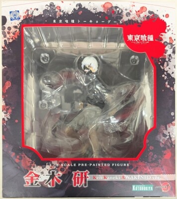 Kotobukiya ArtFX J/ Tokyo Ghoul (Tokyo Guul) Kaneki AWAKENED ver. with Bonus Item"NOMASK ver. parts "