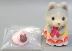 Epoch Co, Ltd. Sylvanian Families Baby Cake Party series Husky Baby Linnea (Secret)