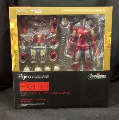 GOOD SMILE COMPANY Figma AVENGERS Iron Man Mark 7 Full Spec ver EX-018 รูปภาพ 1