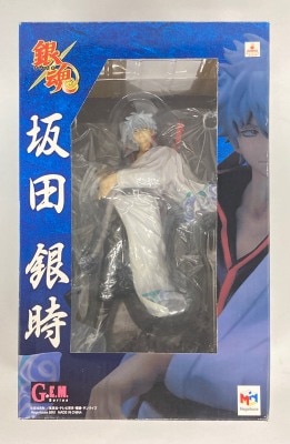MegaHouse - GEM Gintama Gintoki Sakata initial box ( Blue color box) PVC gambar 1