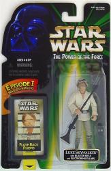 Hasbro Japan EPISODE 1 / FLASHBACK PHOTO LUKE SKYWALKER / WITH BLASTER RIFLE AND ELECTROBINOCULARS 3.5 Inch Bild 1