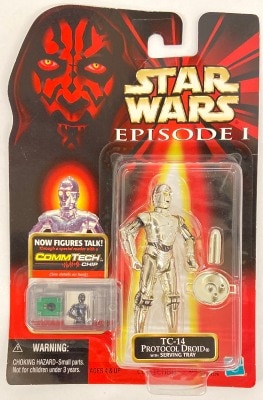 HASBRO COLLECTION 3 / COMM TECH TC-14 PROTOCOL DROID 3.5 Inch รูปภาพ 1