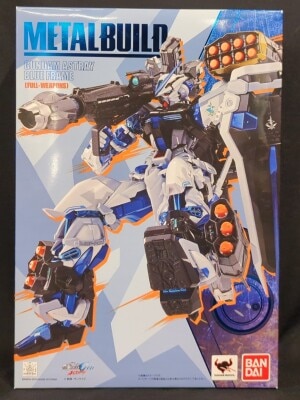BANDAI METAL BUILD Mobile Suit Gundam Seed ASTRAY Gundam Astray Blue Frame(Full Weapon Equipment) Bild 1