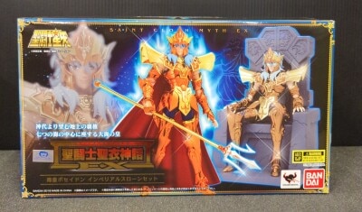 BANDAI Saint Seiya Myth Cloth EX Masami Kurumada Poseidon - Imperial Throne Set -