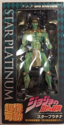 Medicos Super Action Statue Statue Star Platinum JoJo's Bizarre Adventure Part 3 Stardust Crusaders รูปภาพ 1
