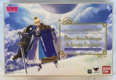 Bandai Armor Girls Project AGP Saber/Artoria Pendragon and Transformed "Sword of Promised Victory" image 1