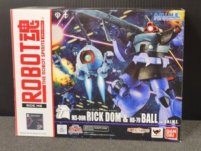 Bandai Robot Spirits<side ms=""> Mobile Suit Gundam MS-09R Rick Dom and RB-79 Ball ver ANIME SP </side> imagen 1
