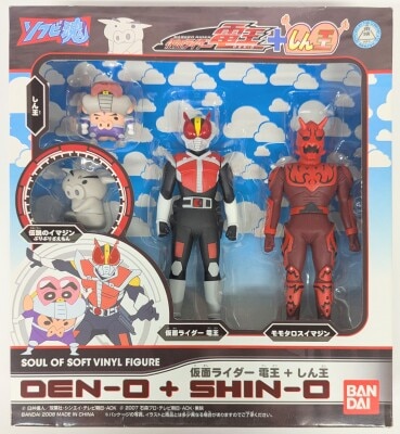 Bandai Sofubi Soul Kamen Rider Den-O Kamen Rider Den-O + Shin-Oh
