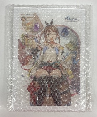 Bonus Item : Ryza "Atelier"series 25th Anniversary ver. DX Edition A5 Size Acrylic Character Plate Bild 1