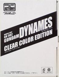 Bandai Mobile Suit (MS) in Action!! /MIA Mobile Suit Gundam OO Gundam Dynames Clear Color Edition