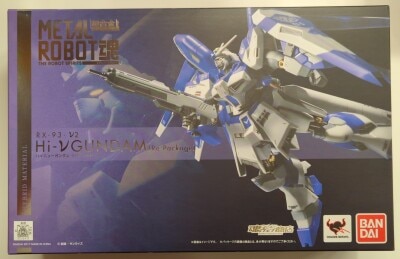 Bandai METAL Robot Spirits Mobile Suit Gundam: Char's Counterattack Beltorchika's Children Hi-Nu Gundam package image 1