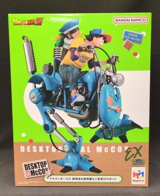 MegaHouse/Bandai Namco DESKTOP REAL McCOY EX Dragon Ball Z Son Goku& Son Gohan& Bipedal Robot Resale Edition รูปภาพ 1