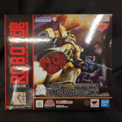 Bandai Spirits - The Robot Spirits<side ms=""> Mobile Suit Gundam MSV Gelgoog Cannon (Thomas Kurtz) ver. ANIME SP </side>
