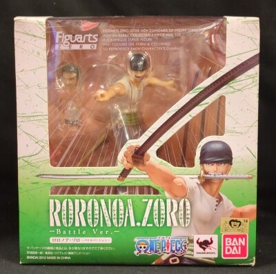 Bandai Figuarts ZERO One Piece Zoro Battle ver PVC image 1