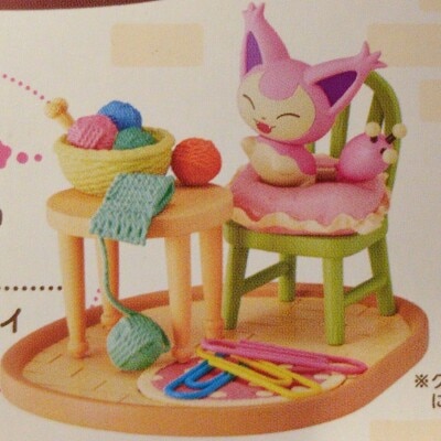 Re-Ment DesQ Relaxing Home! Pokemon Skitty/Multi Tray 3 รูปภาพ 1