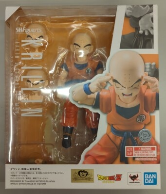 Bandai Spirits SHFiguarts Krilin - Earth's Strongest Man - Resale Edition