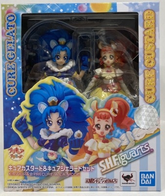 Bandai Spirits SHFiguarts Kirakira PreCure a la Mode Cure Custard and Cure Gelato set Bild 1