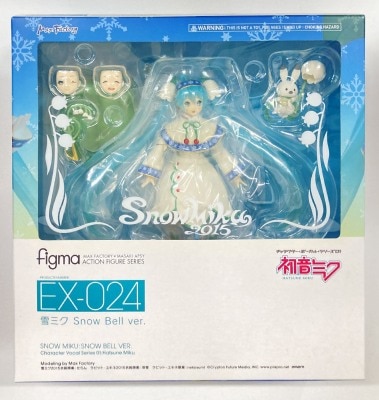 MAX FACTORY Figma Character Vocal Series 01 Hatsune Miku Snow Miku Snow Bell ver EX-024 Bild 1