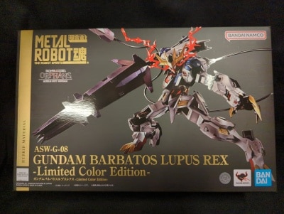 BANDAISPIRITS METAL Robot Spirits Mobile Suit Gundam: Iron-Blooded Orphans Gundam Barbatos Lupus Rex Limited Color Edition image 1