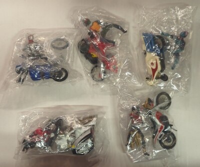 Bandai Rider Machine Chronicle/Tokusatsu Mecha Collection Kamen Rider Series Complete 5 Piece Set Rider Machine Chronicle/Tokusatsu Mecha Collection