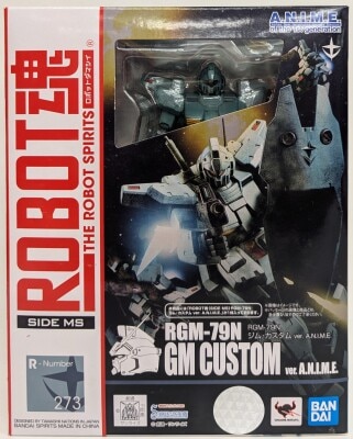Bandai Spirits - The Robot Spirits<side ms=""> Mobile Suit Gundam 0083 STARDUST MEMORY RGM-79N GM Custom ver. ANIME 273 </side> รูปภาพ 1