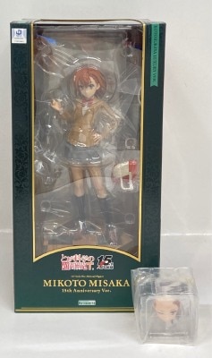 Kotobukiya 1/7 Scale Mikoto Misaka 15th Anniversary Ver. Kotobukiya Limited Deluxe Edition with Bonus Included With Bonus image 1