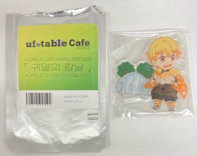 AGF KOREA 2022 ufotable Acrylic Stand Demon Slayer: Kimetsu no Yaiba: Zenitsu Agatsuma