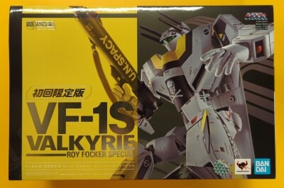 Bandai Spirits DX Gokin VF-1S Valkyrie Roy Focker Special First edition Limited Edition