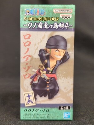 BANDAI SPIRITS WCF One Piece Wano Country Onigashima Arc 4 16 Roronoa Zoro image 1