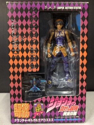 Medicos Super Action Statue Narancia Ghirga and Aerosmith