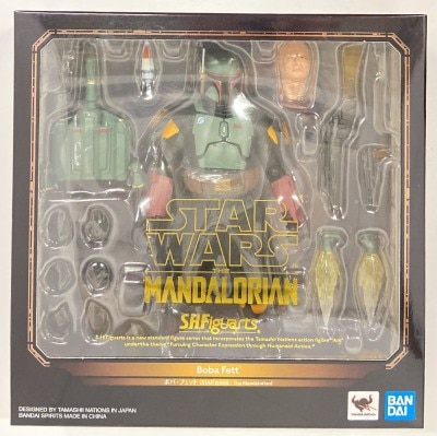 BANDAI SPIRITS SHFiguarts The Mandalorian Boba Fett (Star Wars: The Mandalorian)