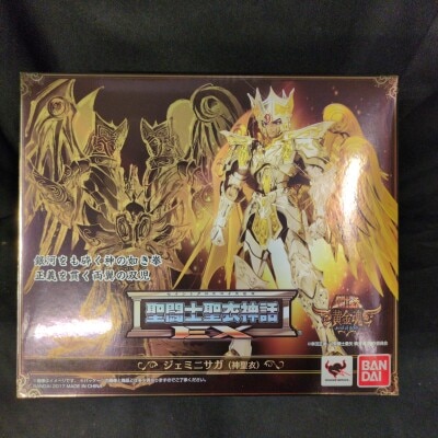 BANDAI Saint Seiya Myth Cloth EX Masami Kurumada Gemini Saga (God Cloth) / No correction box No correction