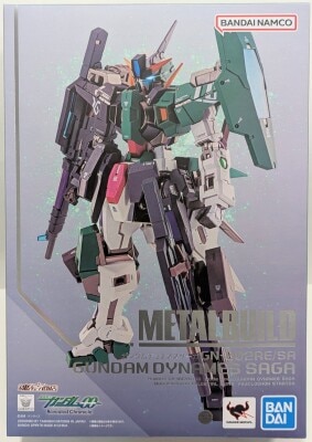 BANDAI SPIRITS METAL BUILD Mobile Suit Gundam 00 REVEALED CHRONICLE Gundam Dynames Saga gambar 1