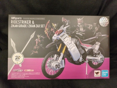 BANDAI SPRITS SHFiguarts Kamen Rider Zi-O Ride Striker and Jikan Girade/Jikan Zack gambar 1