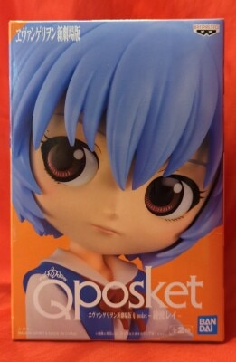 Bandai Spirits Q posket Rei Ayanami Evangelion New Movie Version Rei Ayanami ( Normal Color) image 1