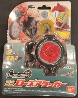 Bandai Rock Vehicle Kamen Rider Gaim Rose Attacker 02 gambar 1