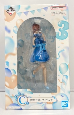 Bandai Spirits Ichiban Kuji The Quintessential Quintuplets ∽ Quintuplets Celebration C-Prize Nakano Miku Figure รูปภาพ 1