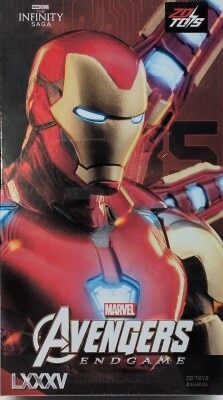ZD TOYS INFINITE ACTION CAPTAIN AMERICA CIVIL WAR IRONMAN MARK85 VERSION 1.0