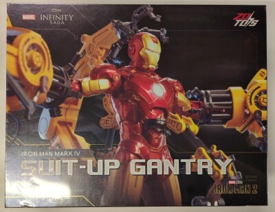 INFINITE ACTION X / MARVEL 10TH ANNIVERSARY THE INFINITY SAGA IRON MAN 2 IRON MAN MARK IV / SUIT UP GANTRY 1/10 Scale imagen 1