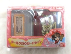 Bandai Anime Cardcaptor Sakura 25 Miniature and package Collection All Clow Card set
