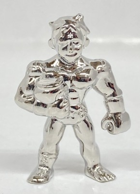 Bandai Die-cast Kinkeshi 10/Kinnikuman Terryman (silver metal plating ver.) imagen 1