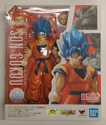 BANDAI SPIRITS SHFiguarts Super Saiyan God Super Saiyan Son Goku -Super-