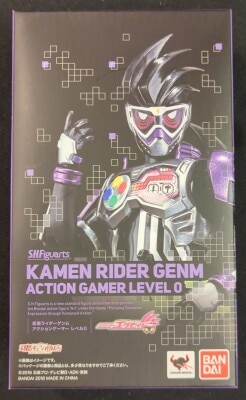 Bandai SH Figuarts Kamen Rider Ex-Aid Kamen Rider Genm action Gamer level 0