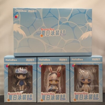 HanaBee Completed Deformed Figure Vol.1 Summer Swimsuit 3 Piece Set PVC 圖片 1
