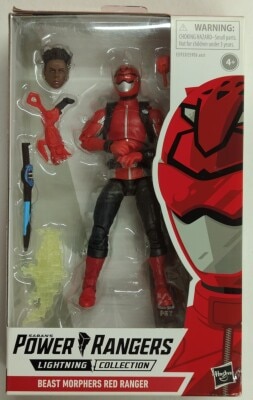 HASBRO LIGHTNING COLLECTION POWER RANGERS BEST MORPHERS BEST MORPHERS RED RANGER 이미지 1