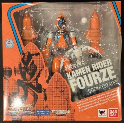 Bandai SH Figuarts Fourze and OOO MOVIE War MEGAMAX Kamen Rider Fourze Rocket States